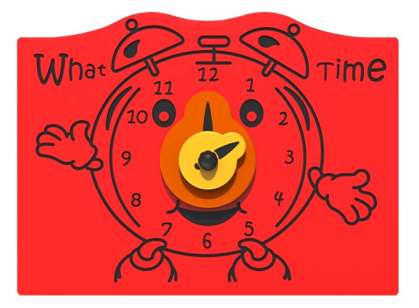 What Time Alarm Clock Play Panel