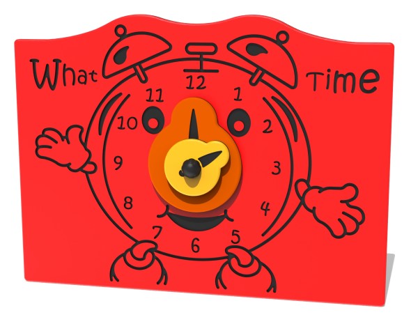 What Time Alarm Clock Play Panel