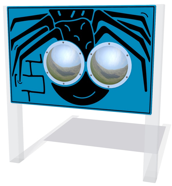Zoom Bug Eyes Spider Play Panel