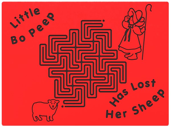 Bo Peep Maze Play Panel