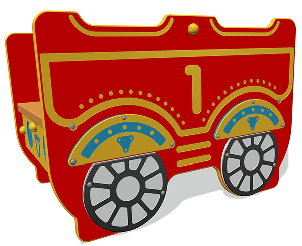 Steam Express Train Carriage 1