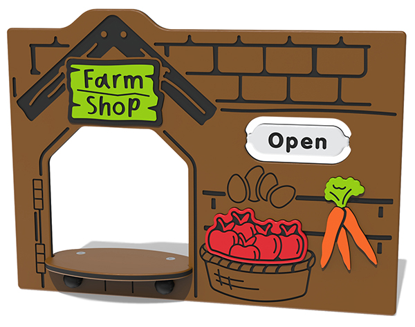 Farm Shop Play Panel