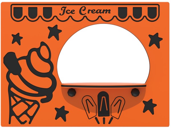 Ice Cream Shop Play Panel
