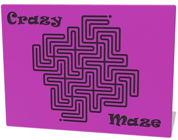 Crazy Maze Play Panel