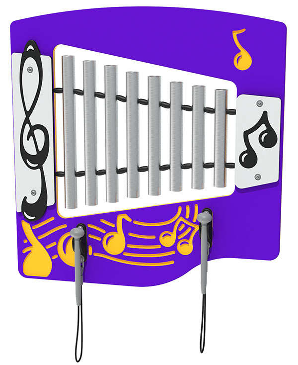 Ally Tube Glockenspiel Musical Play Panel