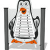 Penguin Glockenspiel Musical Panel