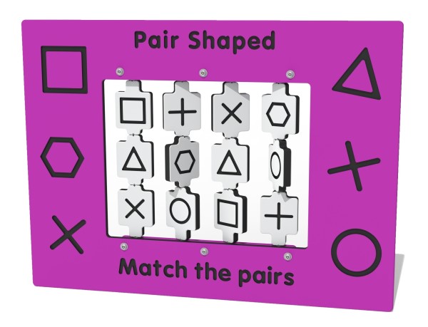 Pair Shaped Play Panel