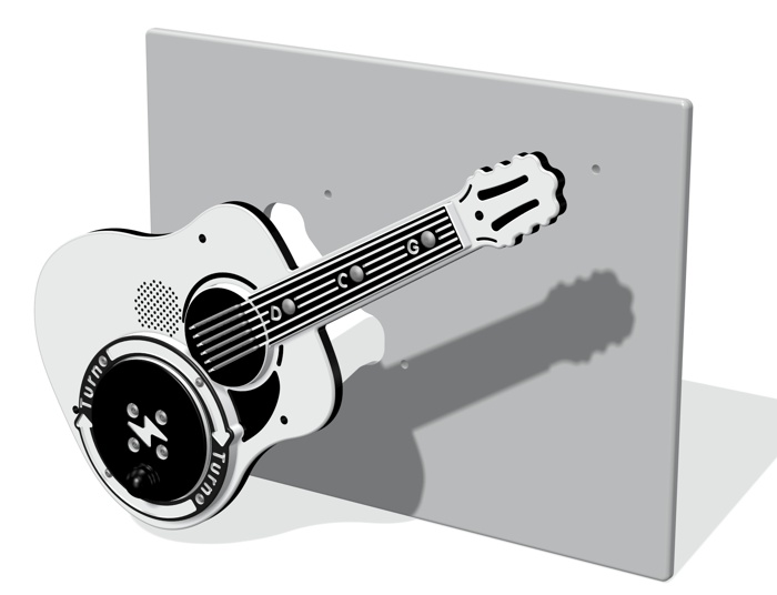 RotoGen Acoustic Guitar Musical Insert