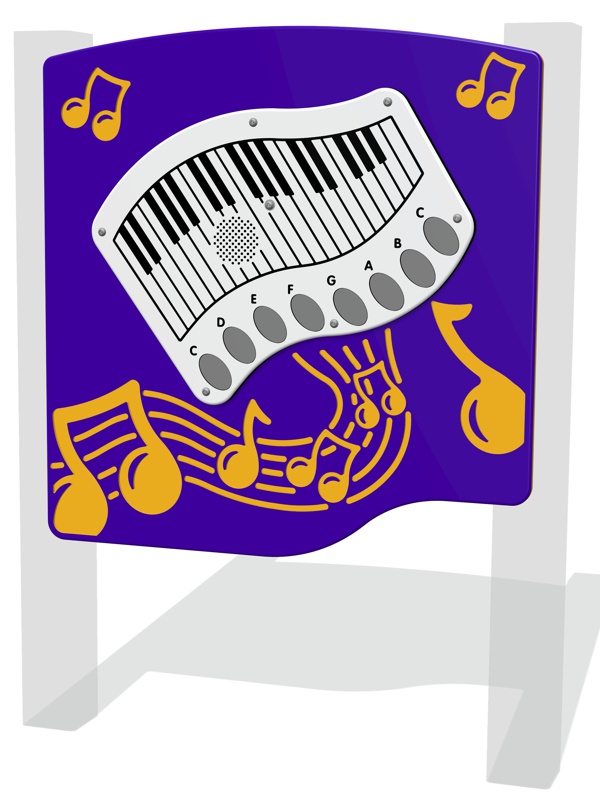 PlayTronic Piano Musical Panel