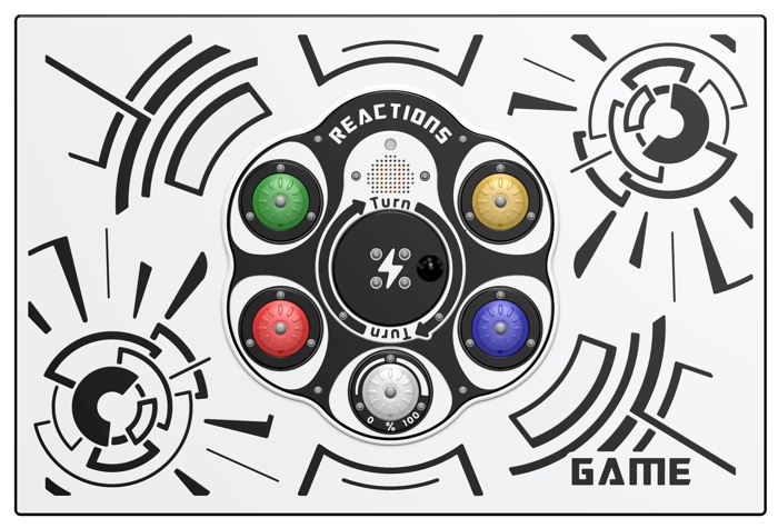 RotoGen Reactions Game Play Panel