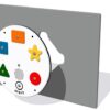 PlayTronic Shapes Reactions Game Insert