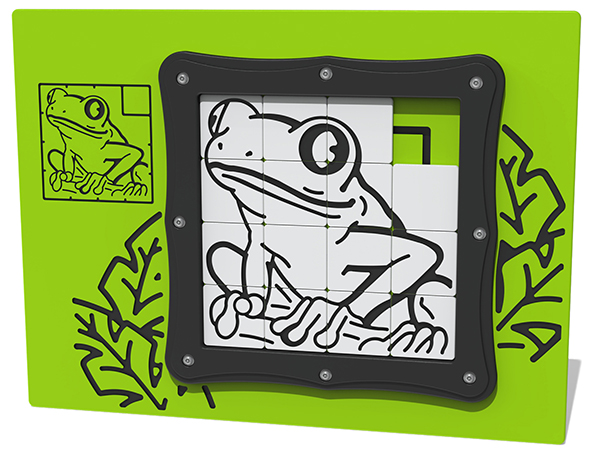 Tile Slide Frog Play Panel