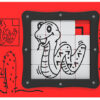 Tile Slide Snake Play Panel