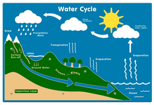 Water Cycle Play Panel