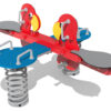 Parrot 4-Way Spring Seesaw