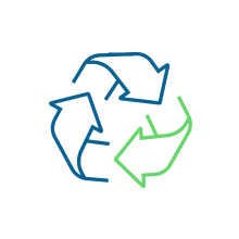 Fahr Industries recycling logo