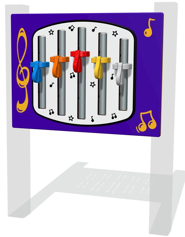 Cam Chimes Musical Play Panel
