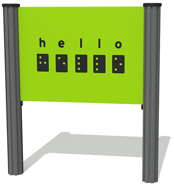 Hello Braille Play Panel (basics)