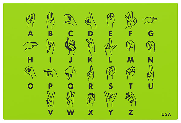 Sign Language Play Panel - USA