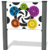 Whirling Wheels Play Panel
