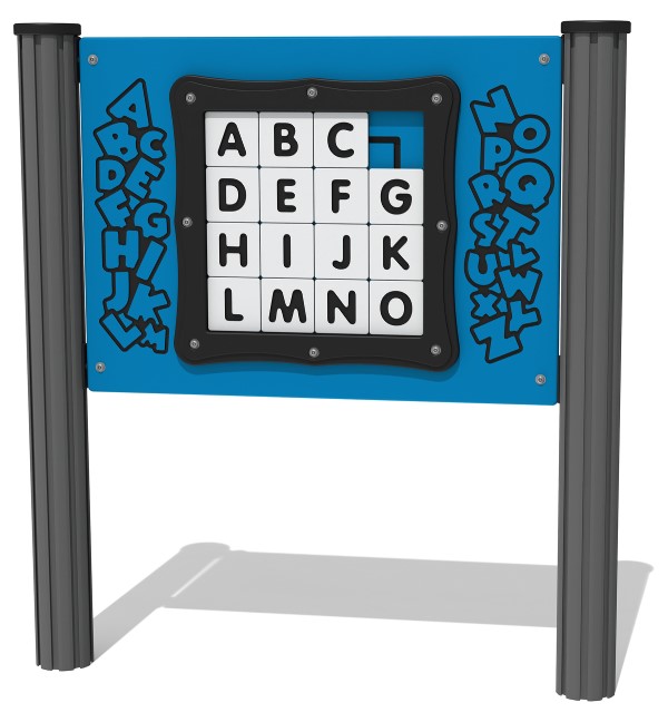 Tile Slide Letter Play Panel
